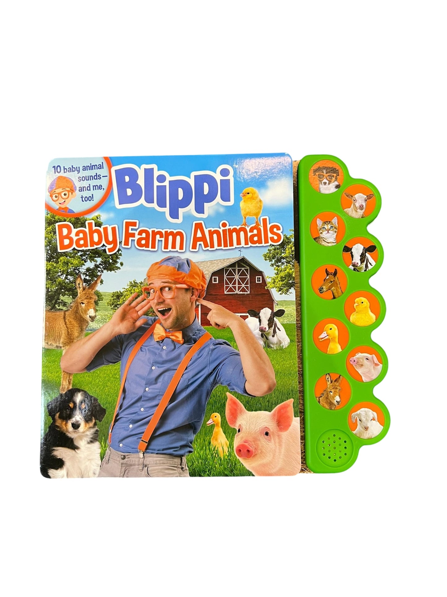 Blippi Baby Farm Animals Libros sensoriales