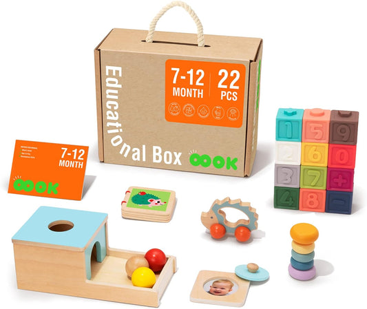 Caja educacional montessori 7 a 12 meses 2