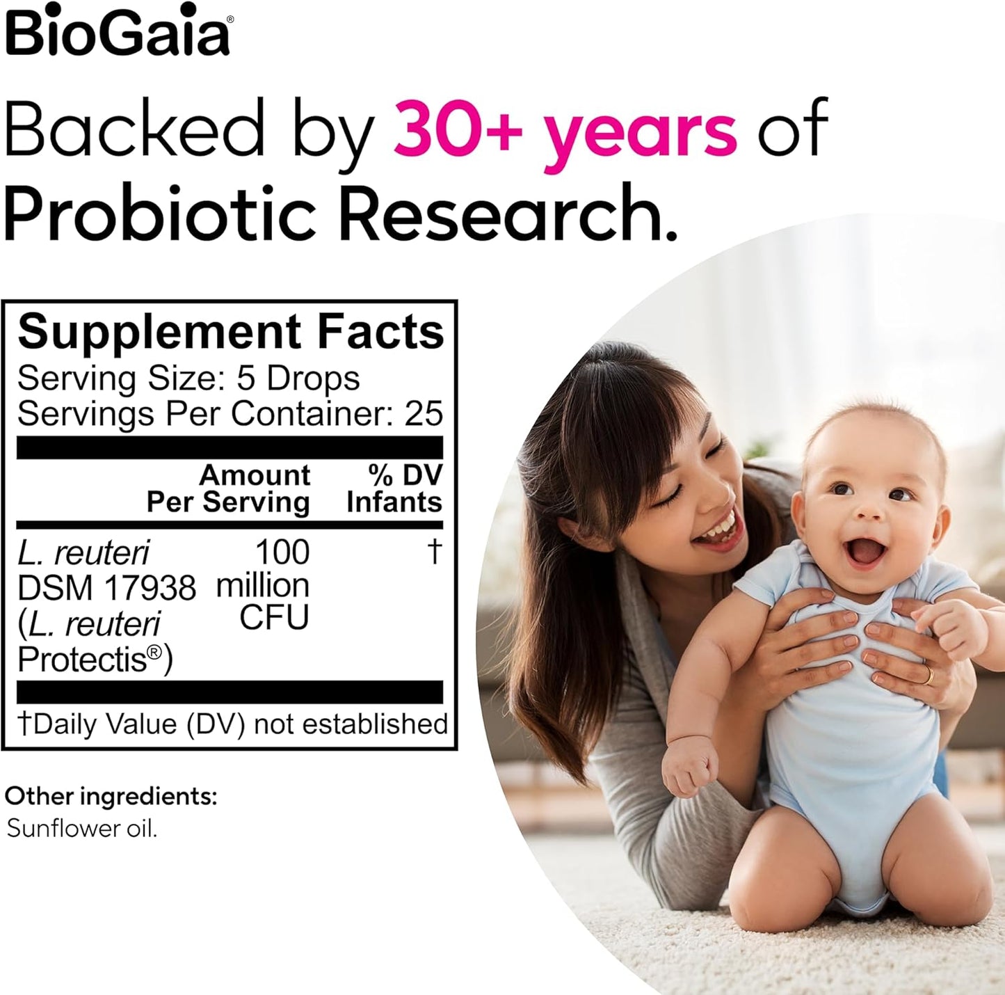 BioGaia Protectis Gotas de probióticos para bebé