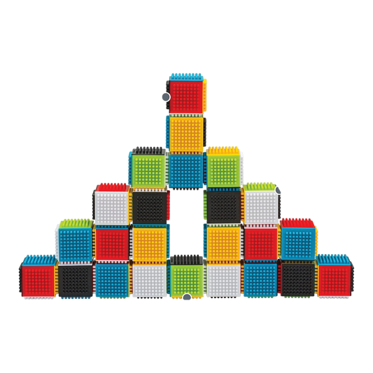 Infantino, Bloques para presionar y fijar para el desarrollo sensorial