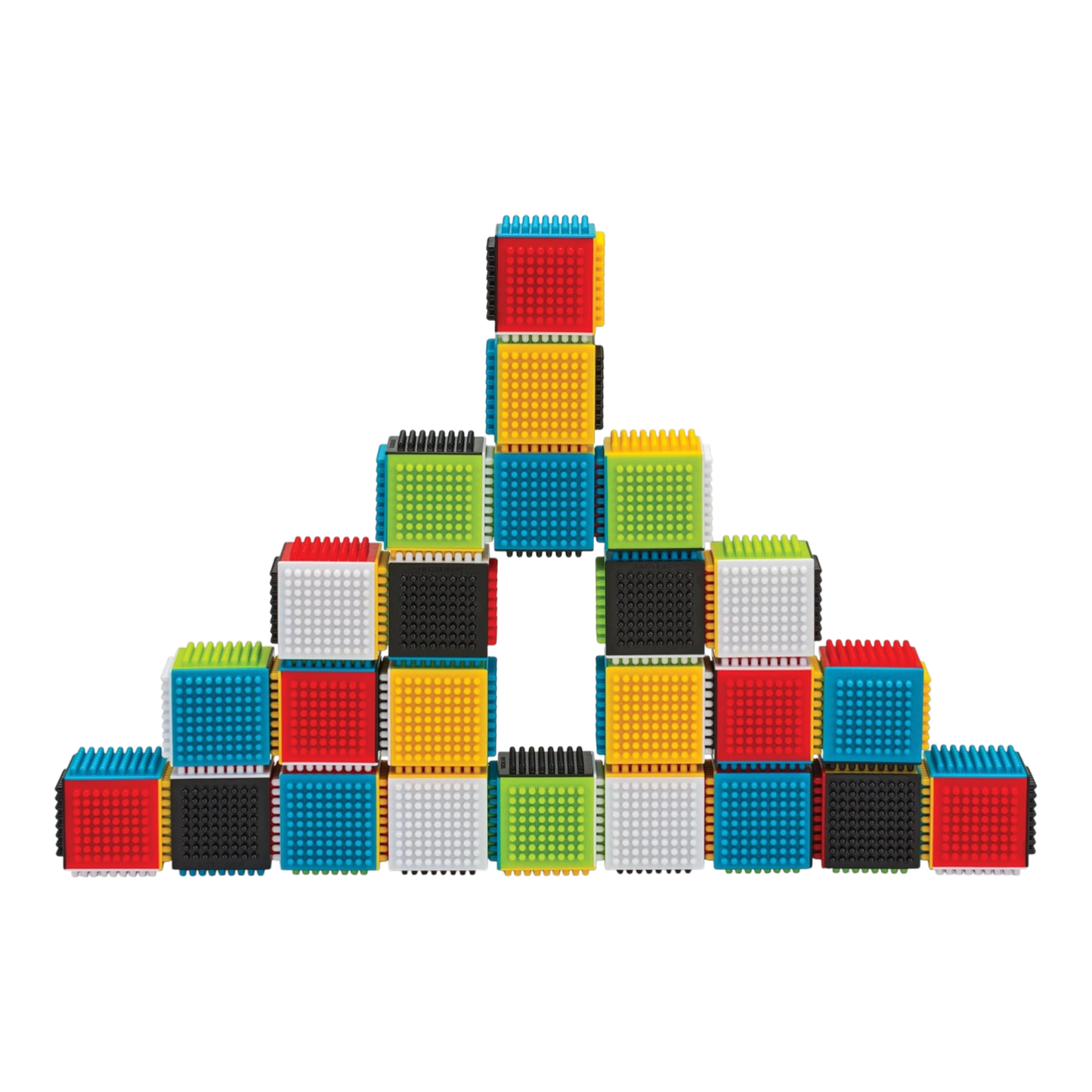 Infantino, Bloques para presionar y fijar para el desarrollo sensorial