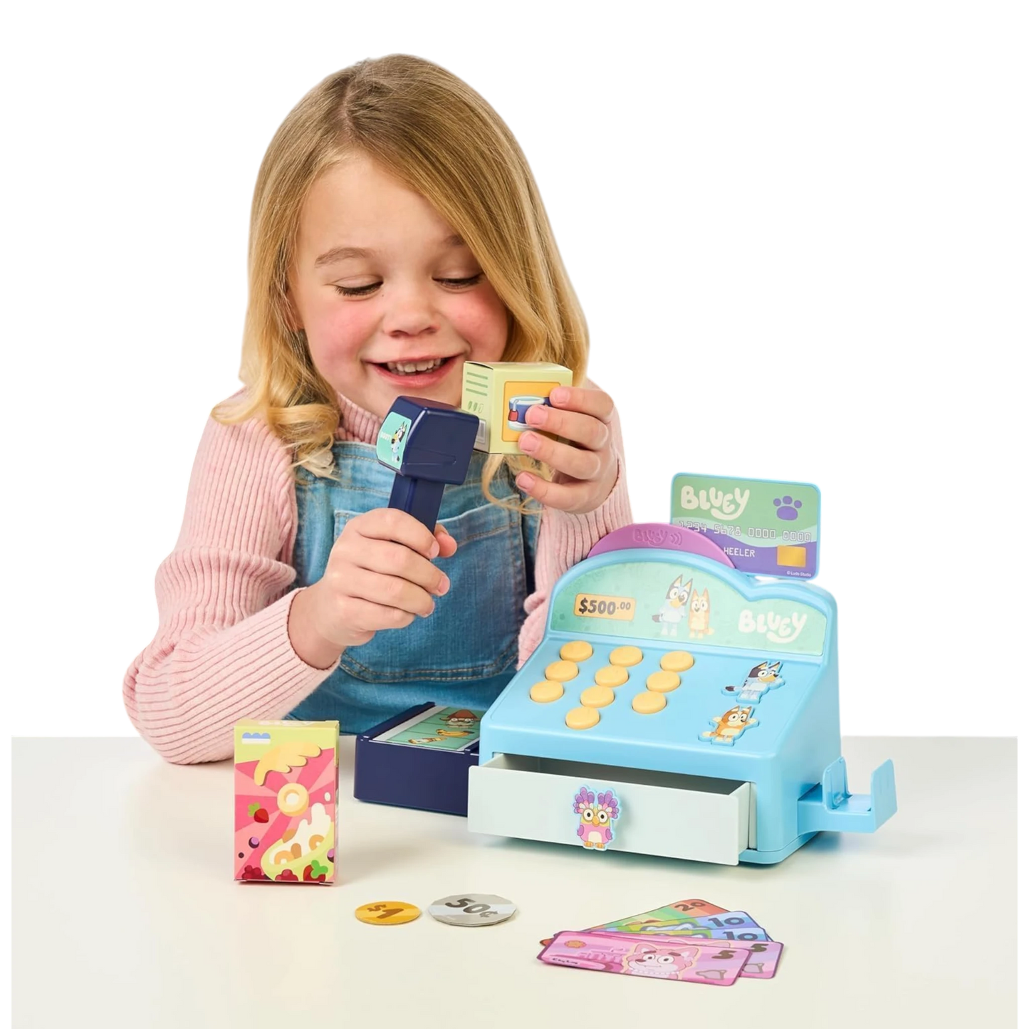 Bluey Juego de Caja Registradora