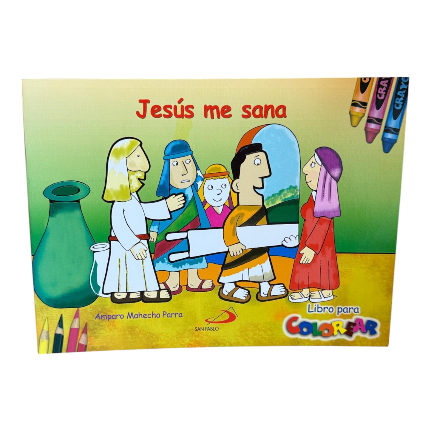Libros para colorear - Jesus me sana