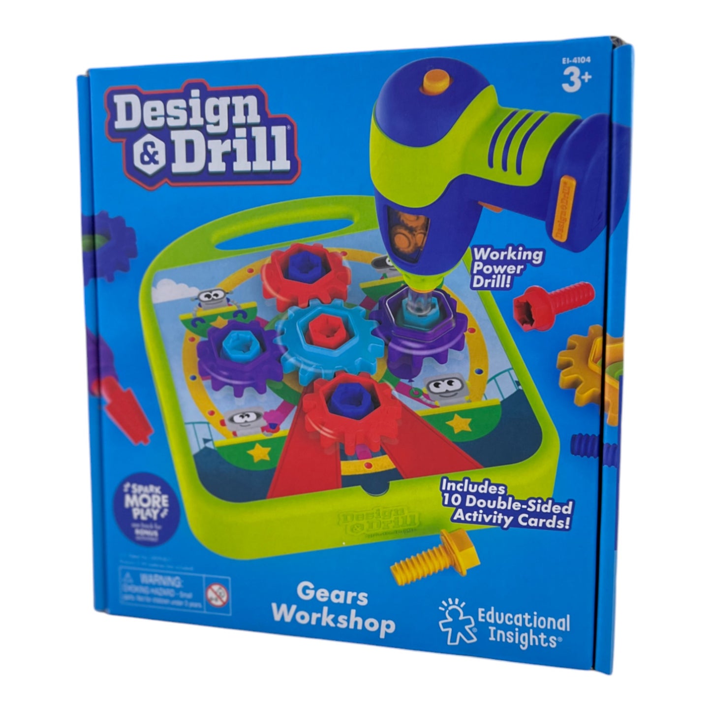 Juguete y taladro para niños