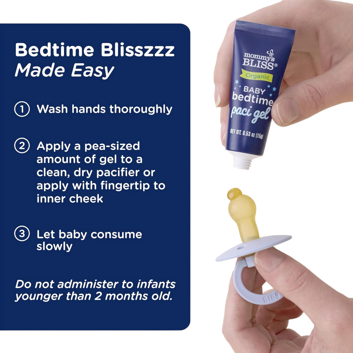 Mommy's Bliss Gel Orgánico - Promueve el Sueño Reparador