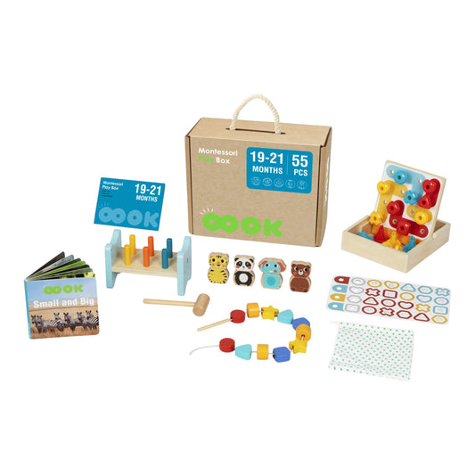 Caja educacional montessori 19 a 21 meses