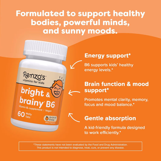 Renzo's Vitamina B6 Bright & Brainy