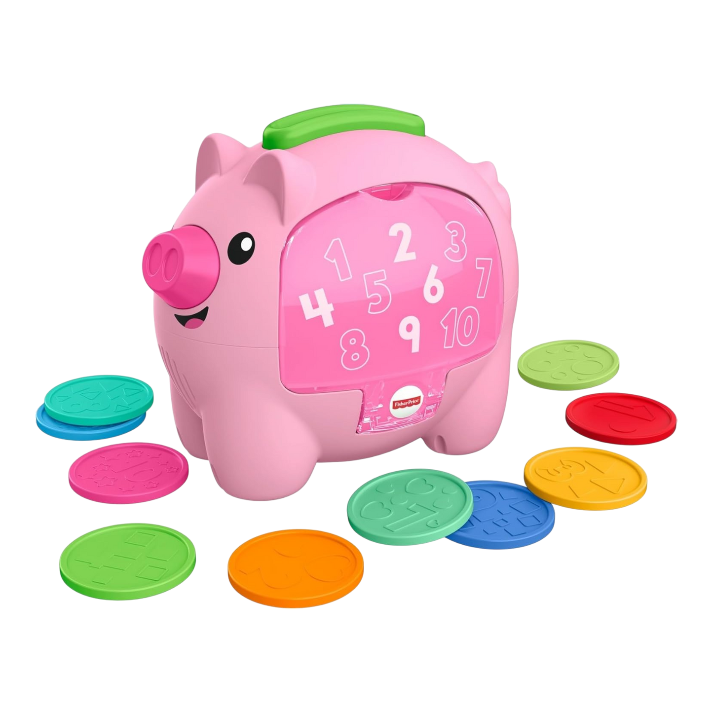 Alcancía de cochinito Fisher-Price Laugh & Learn Count & Rumble