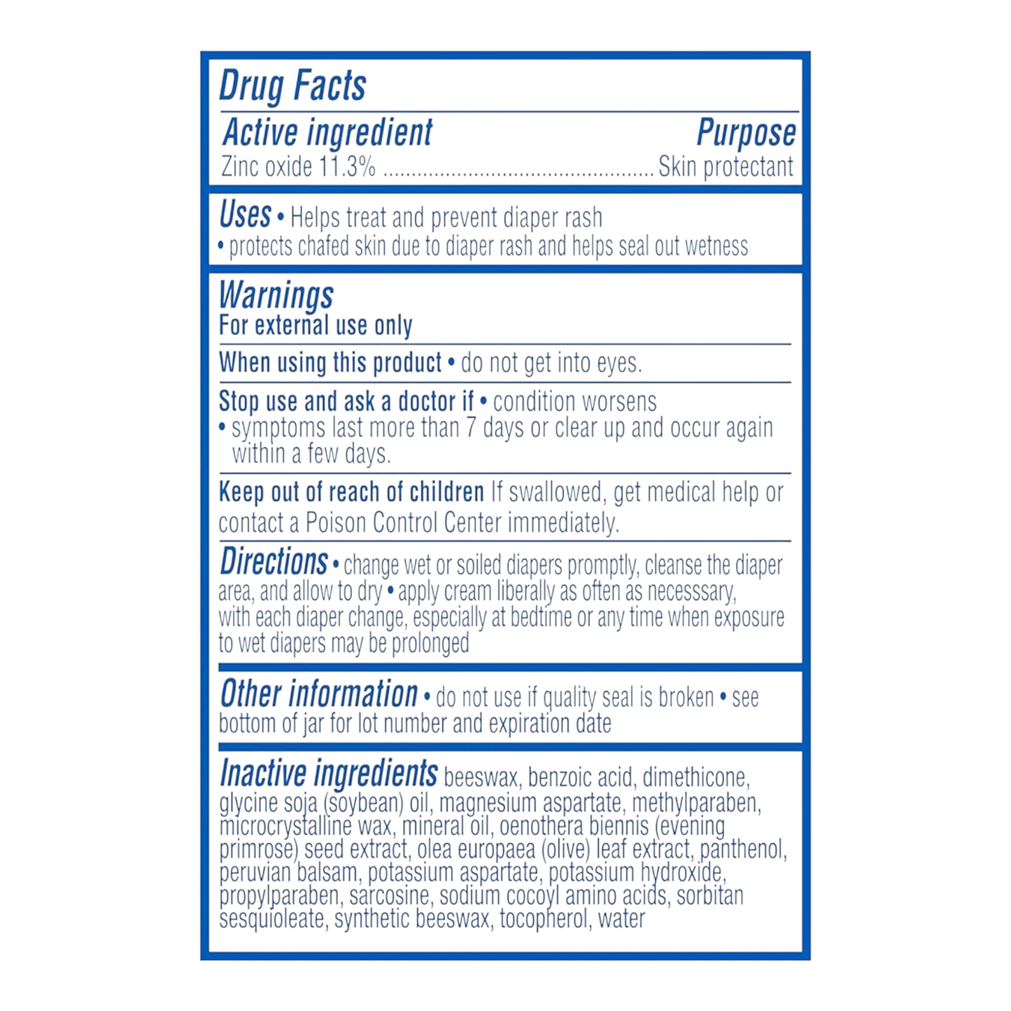 Balmex - Crema diaria contra el sarpullido del pañal para bebé