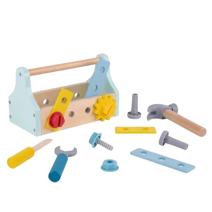 Caja de herramienta Montessori de Madera