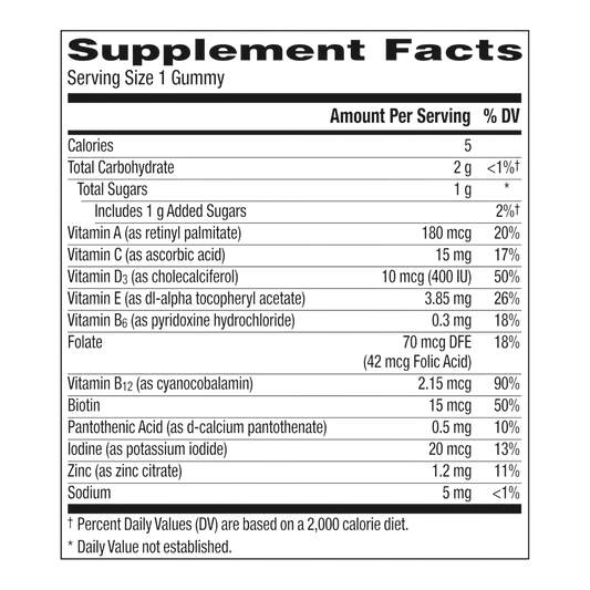 Centrum Gomitas Multivitamínicas para Niños, Sabor a Ponche Tropical Hechas con Sabores Naturales