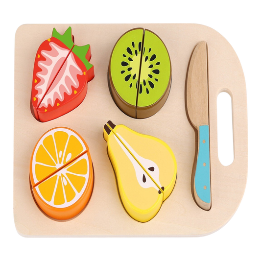 Set de Frutas para cortar Montessori