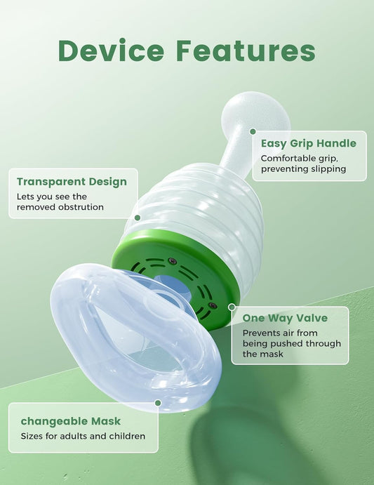 Dispositivo de antiasfixia niños y adultos