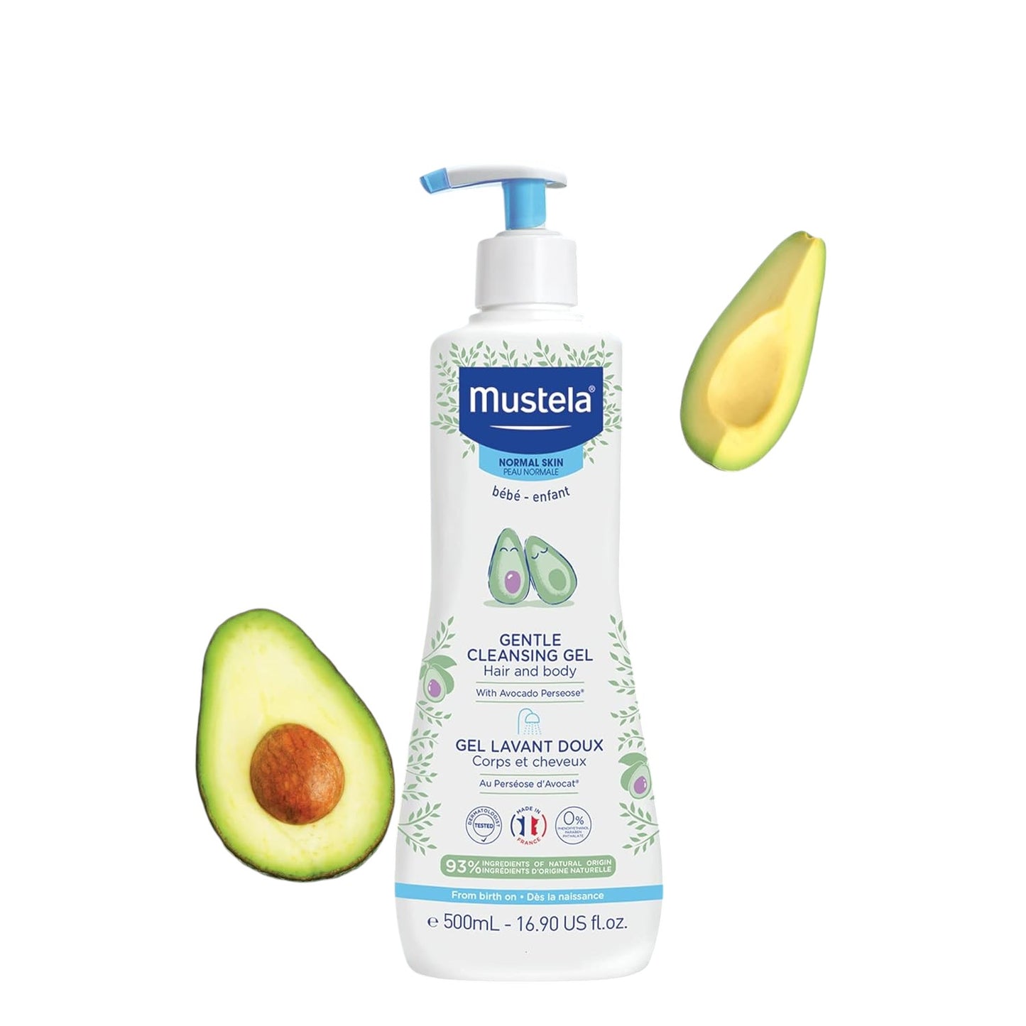 Mustela Gel de baño 500 ml