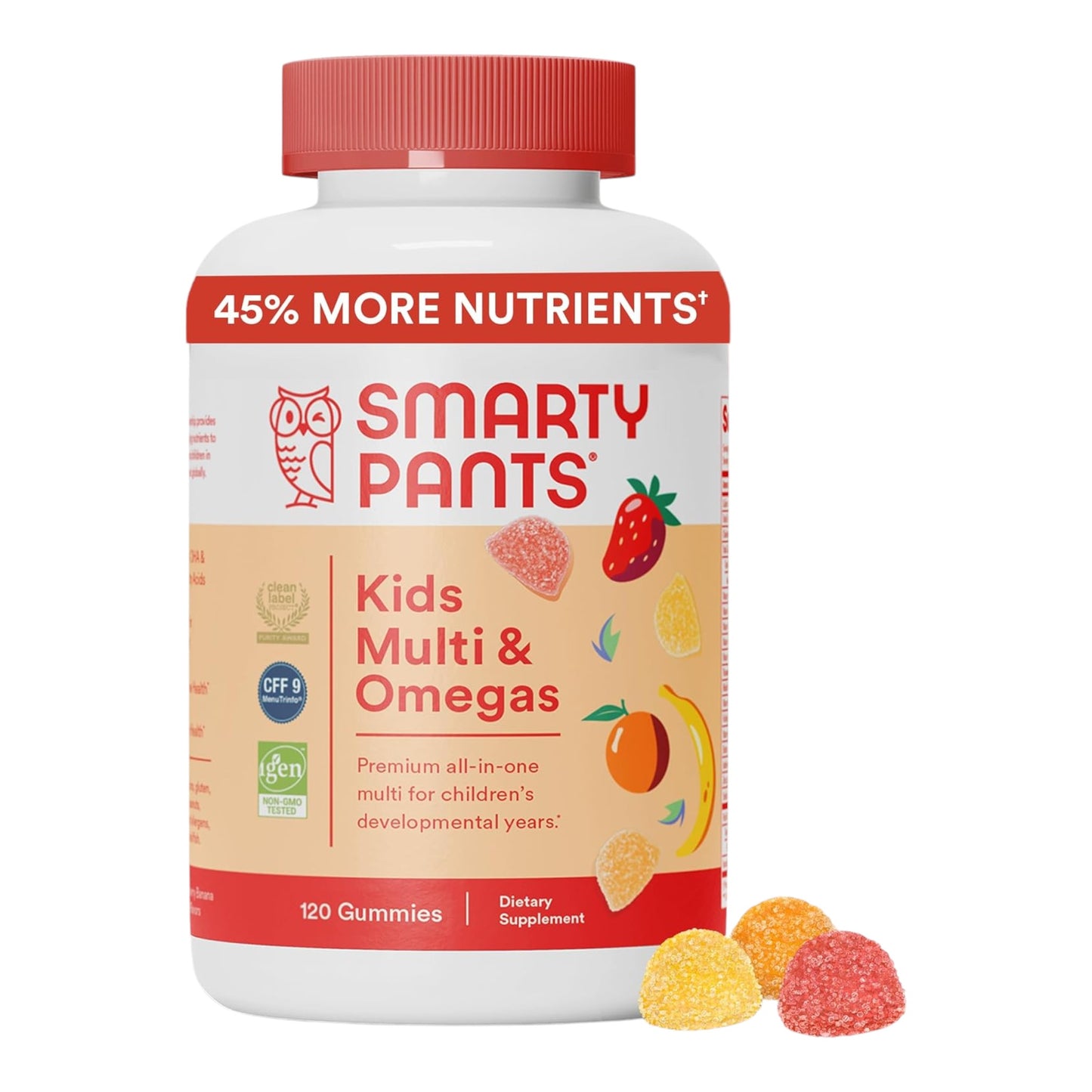 Vitaminas de gomitas para niños Smarty Pants