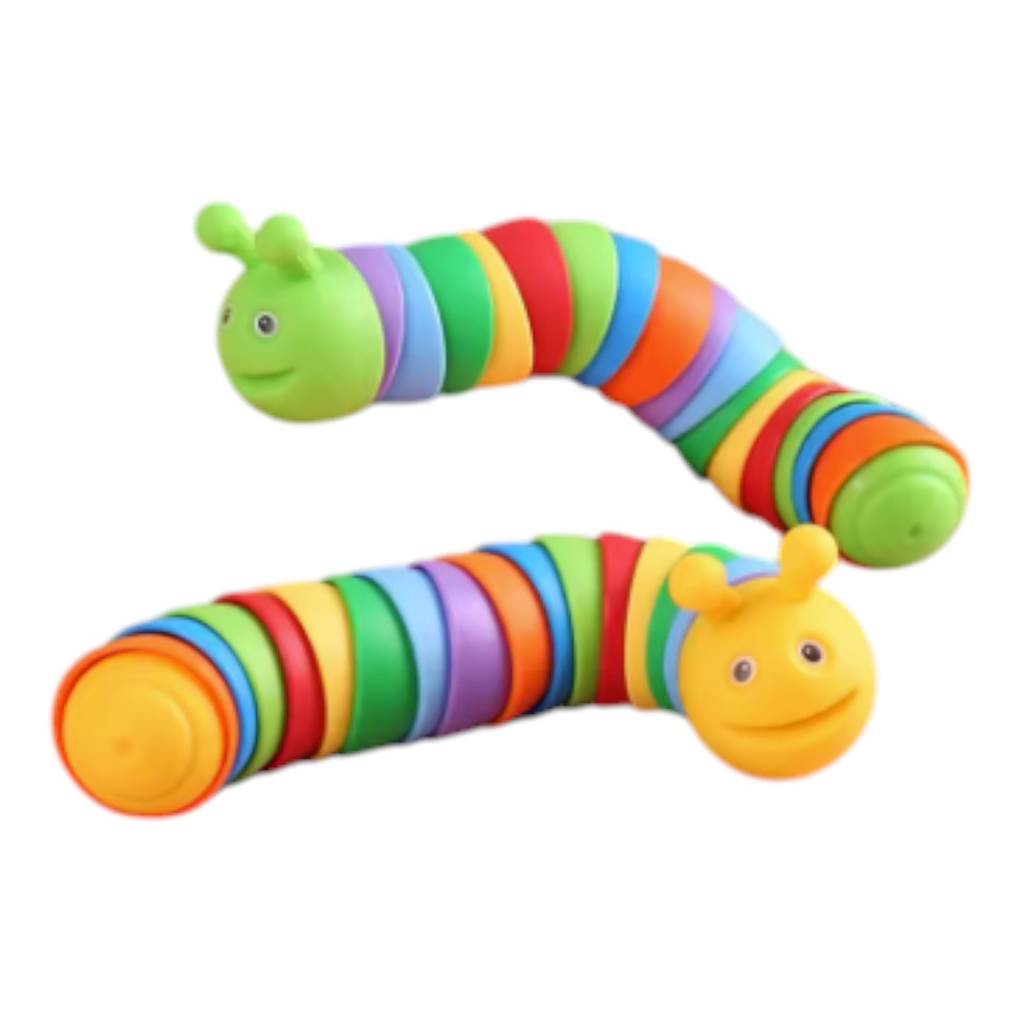 Divertidos gusanos sensoriales