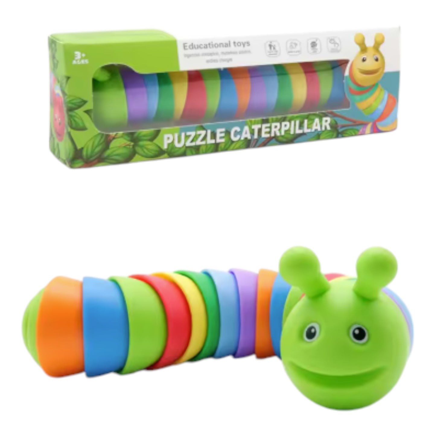 Divertidos gusanos sensoriales