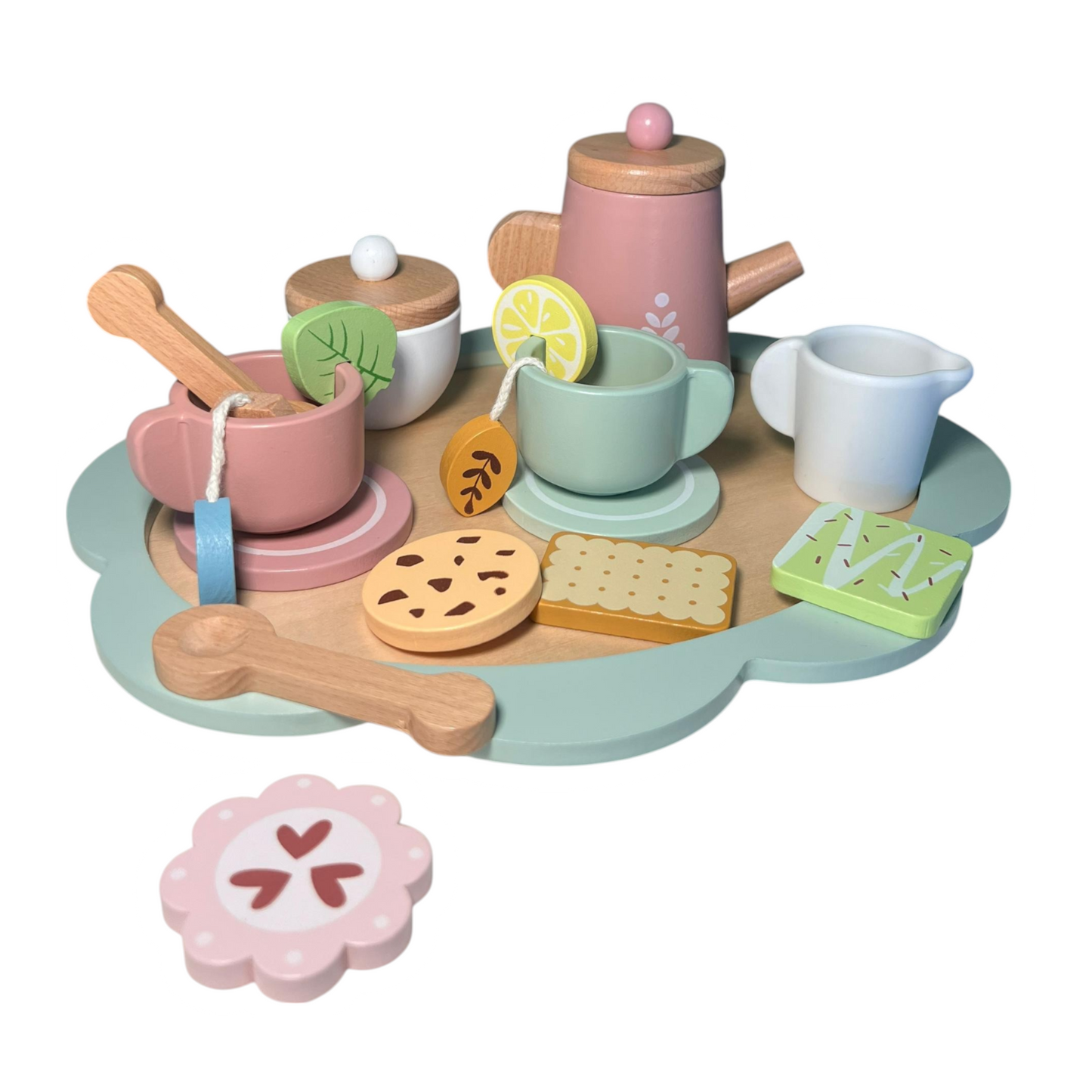 Juego de café y te madera Montessori