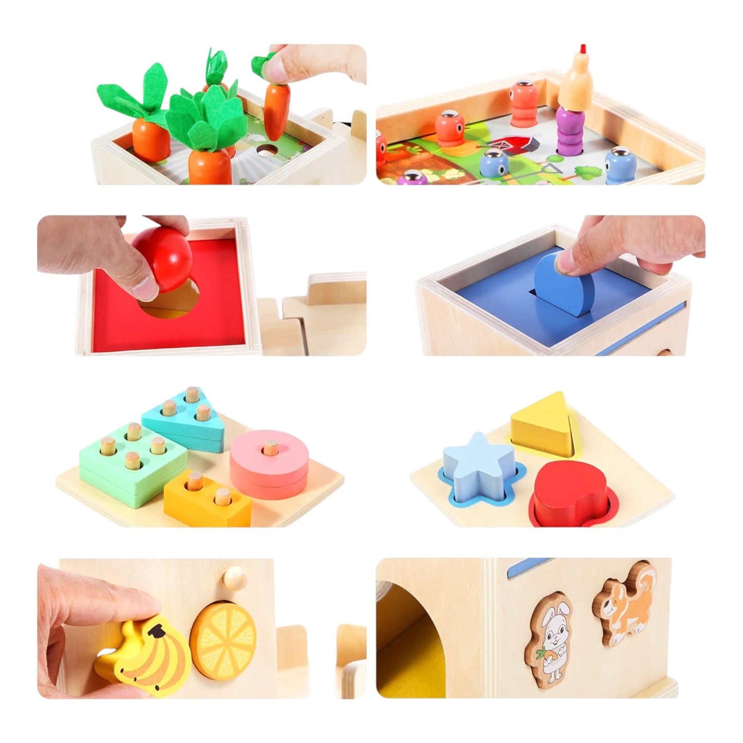 Juguetes Montessori 8 en 1