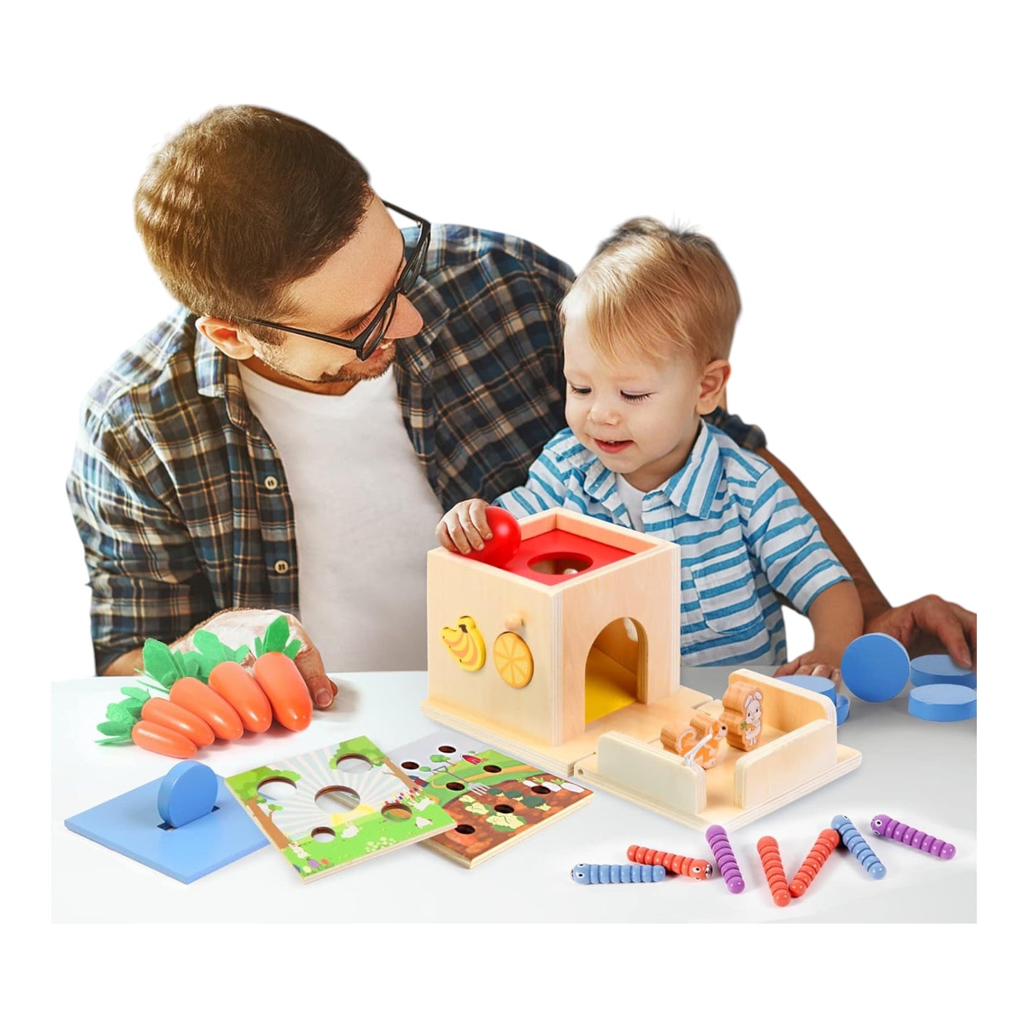 Juguetes Montessori 8 en 1
