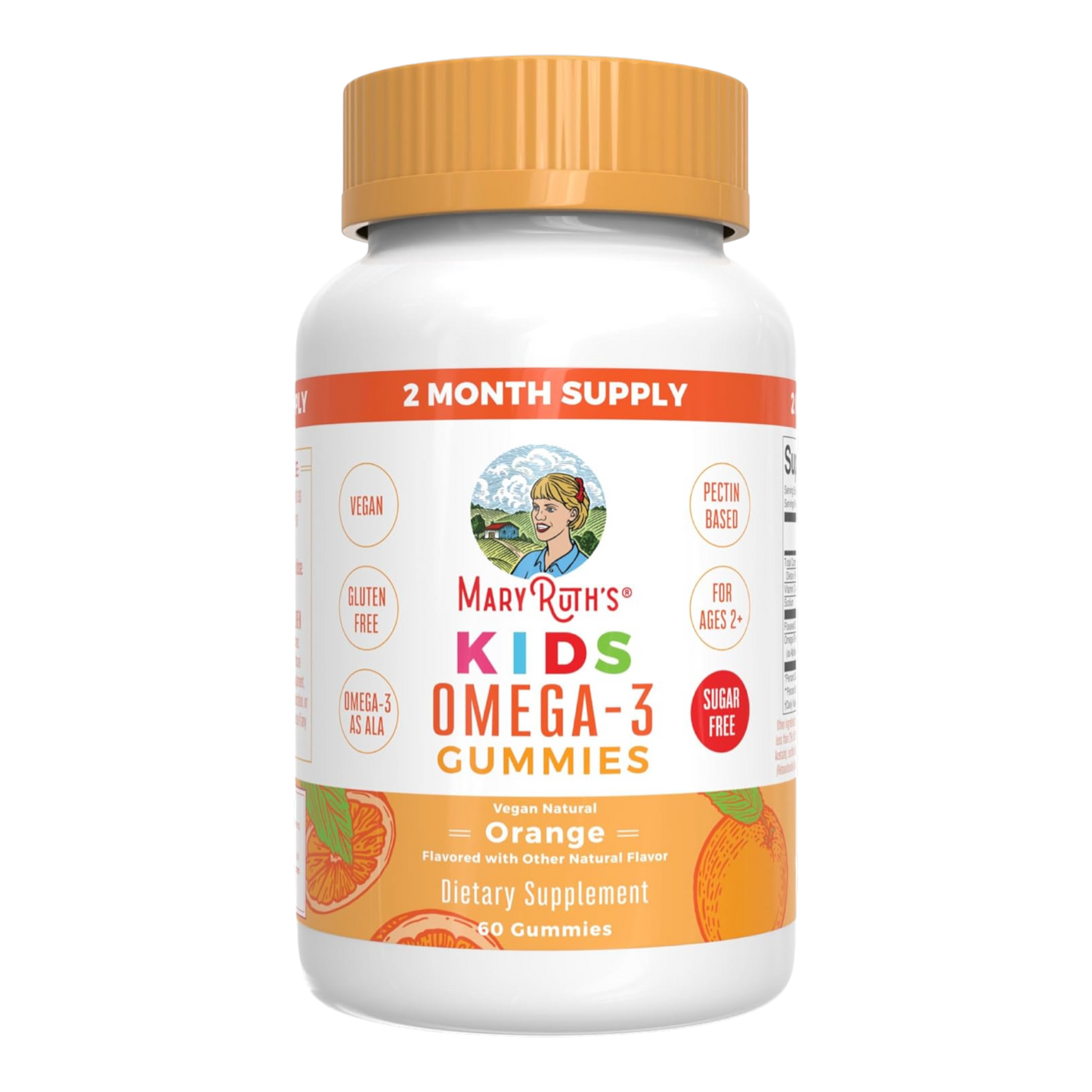 MaryRuth's - Gomitas veganas Omega 3 para niños a partir de 2 años