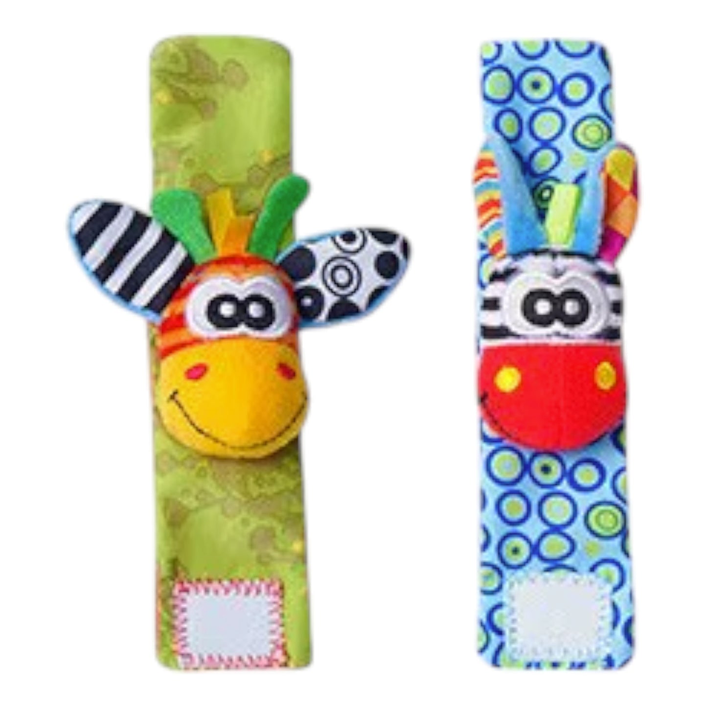 Set Calcetines Y Pulseras Estimulante Sonajero Bebe 4 Piezas