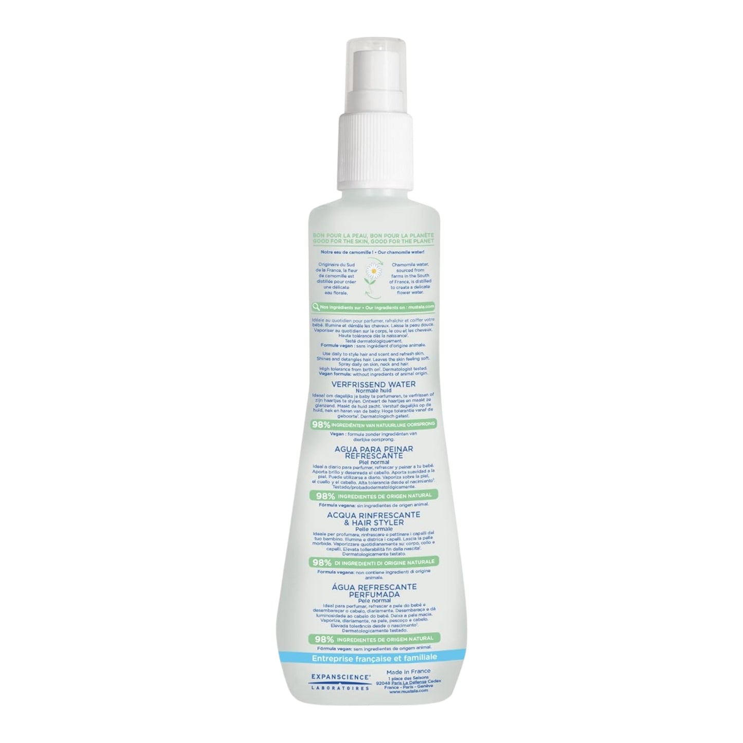 Mustela Stelatopia Gel limpiador de piel propenso al eczema