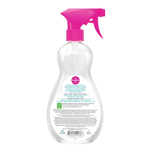 Dapple Spray removedor de manchas a base de plantas e hipoalergénico