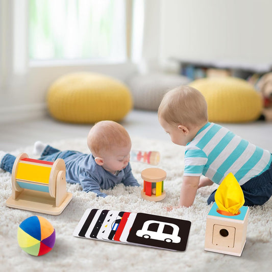 Caja educacional montessori 0 a 6 meses