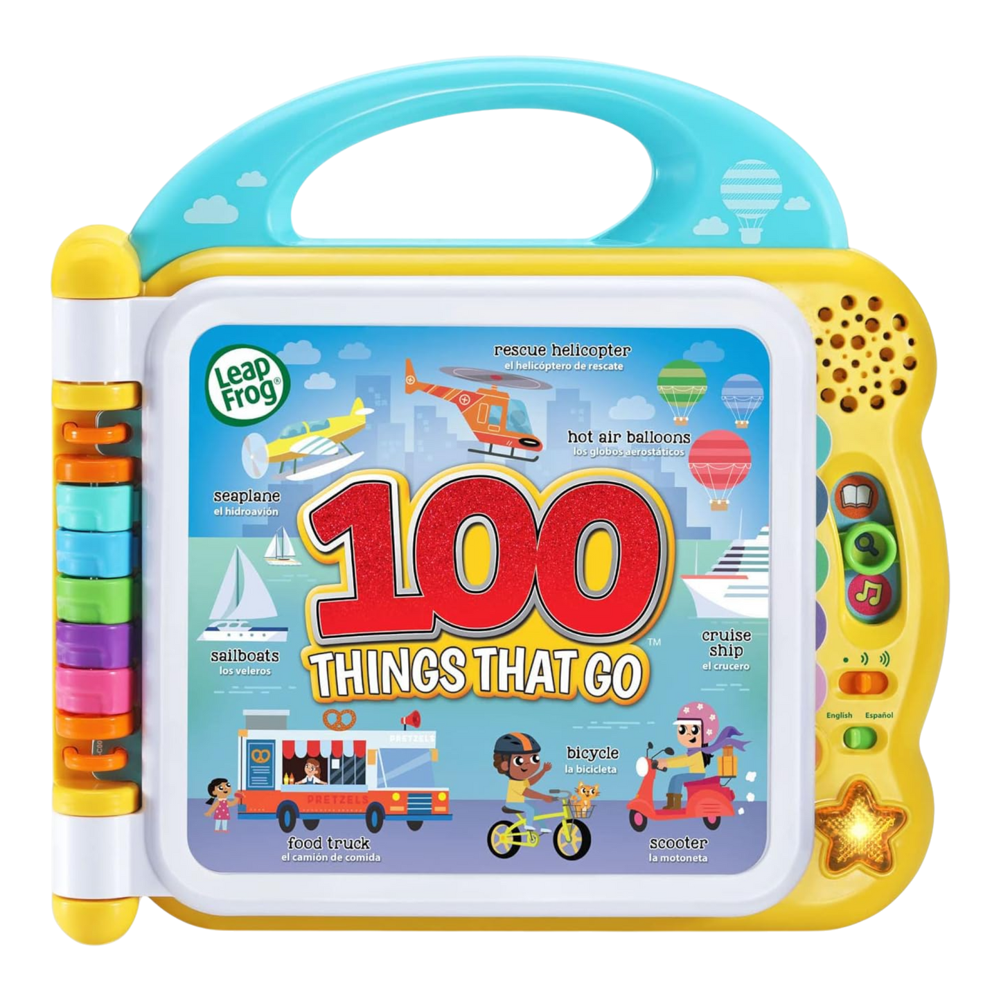 Libro interactivo Learning Friends 100 Words Book Español - Ingles