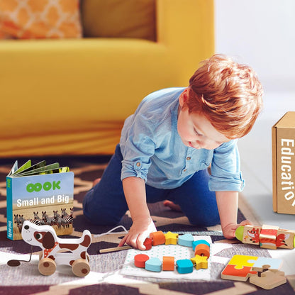 Caja educacional montessori 19 a 24 meses
