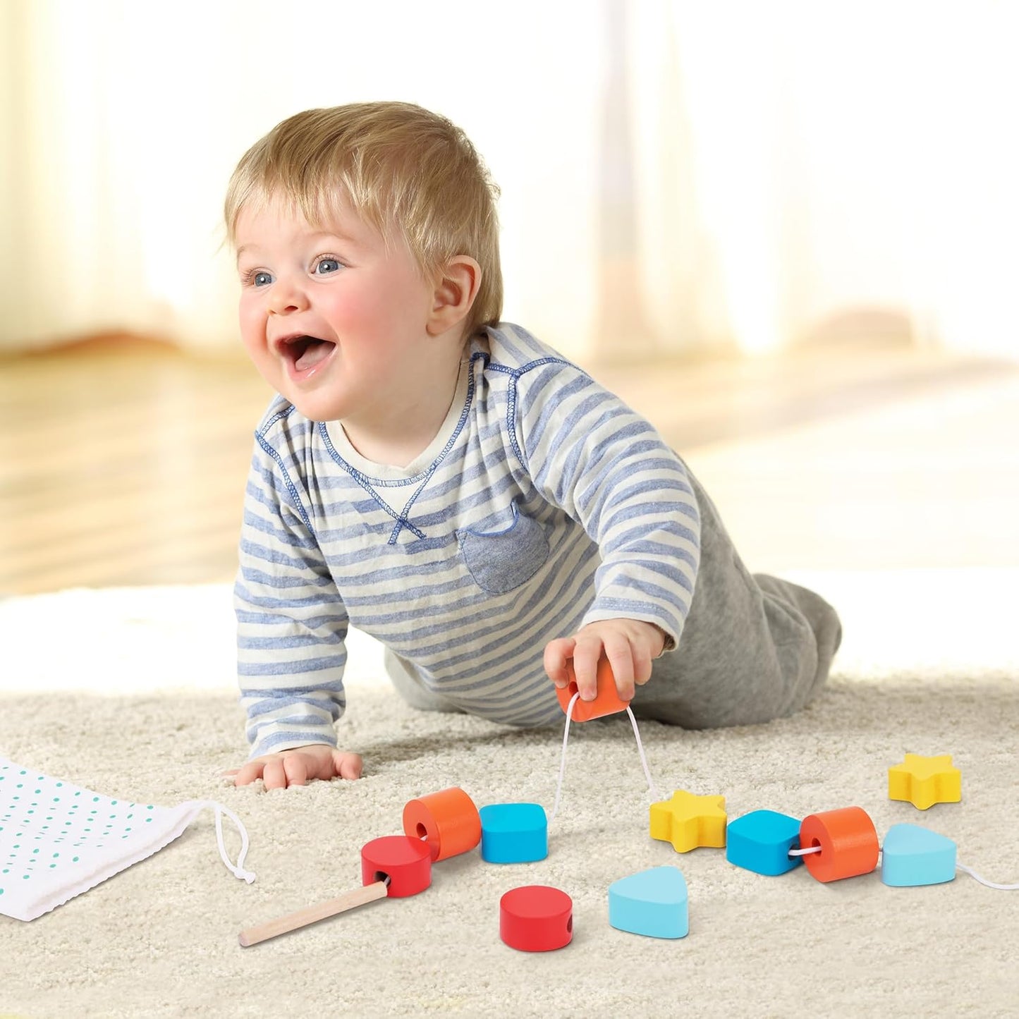 Caja educacional montessori 19 a 24 meses