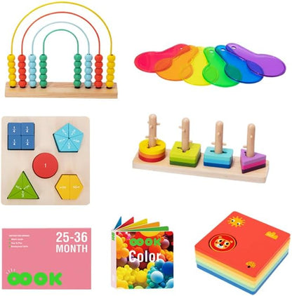 Caja educacional montessori 25 a 36 meses