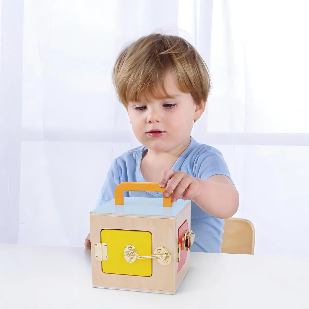 Caja educacional montessori para niños de 3 años