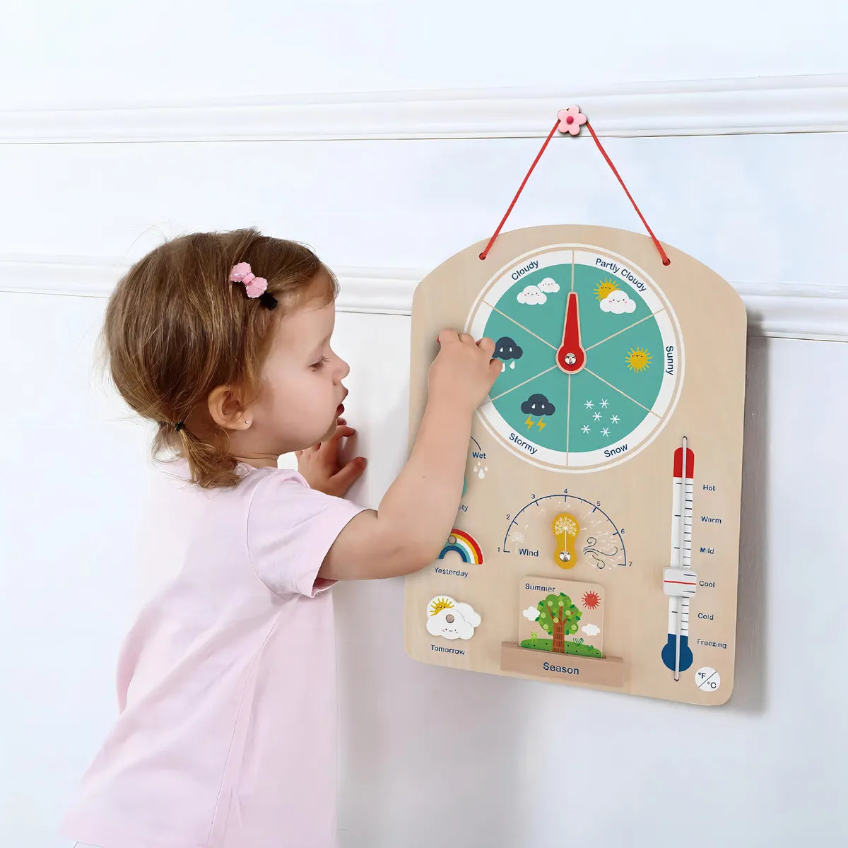 Caja educacional montessori para niños de 3 años