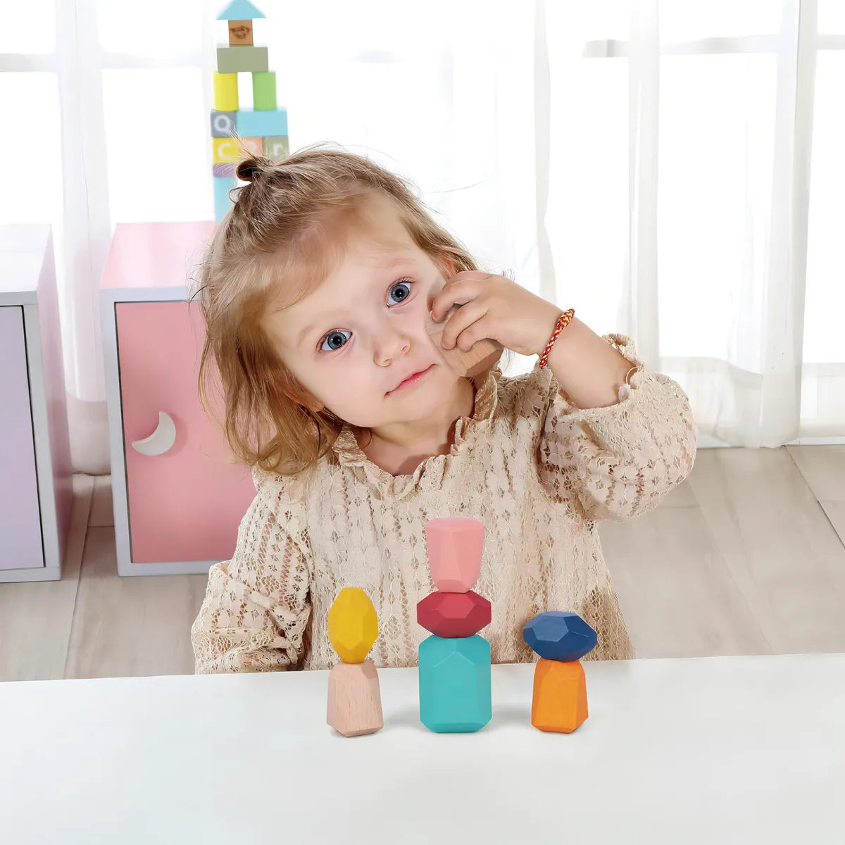 Caja educacional montessori para niños de 3 años