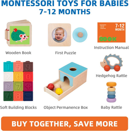 Caja educacional montessori 7 a 12 meses 2