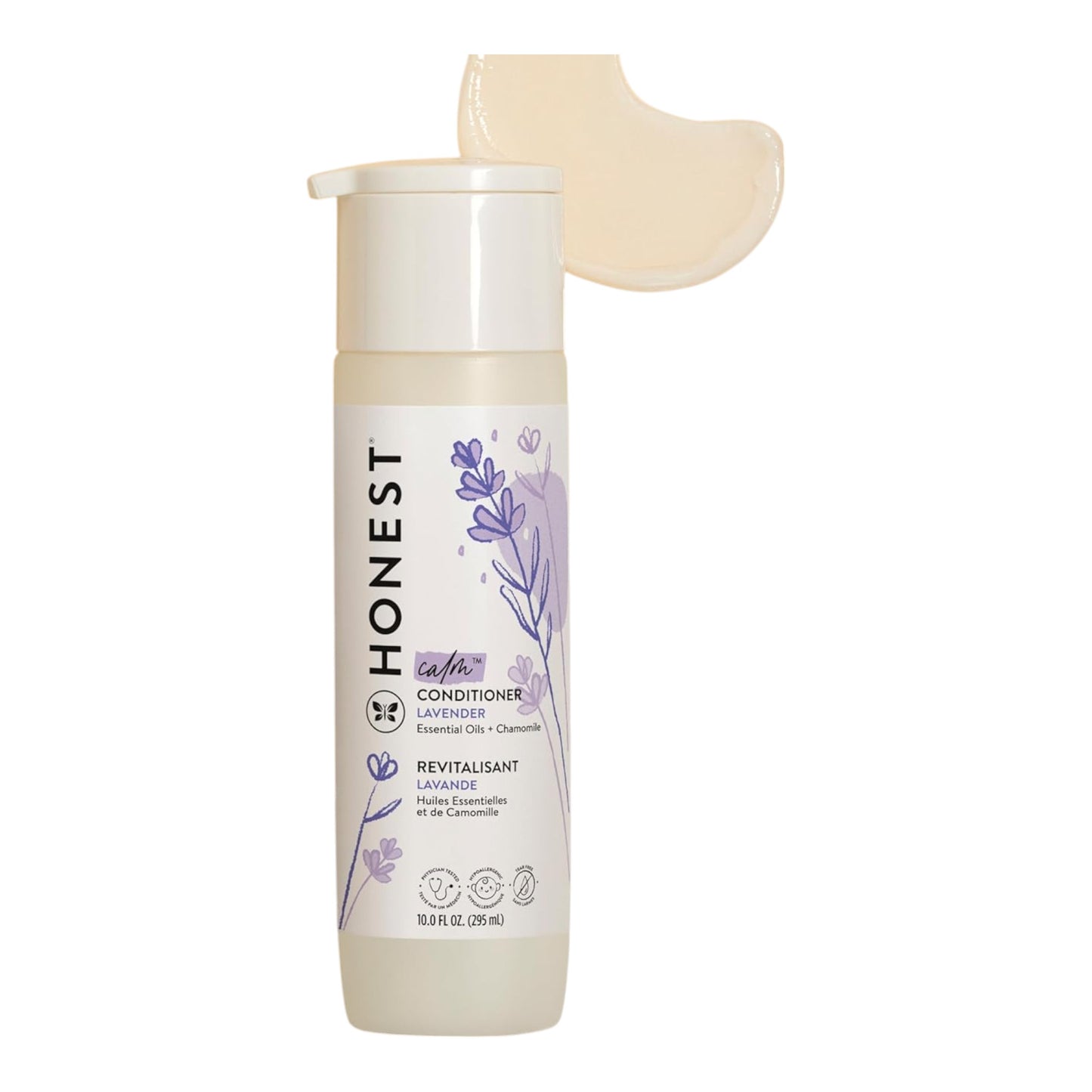 Honest Acondicionador suave para bebés origen natural, lavanda.
