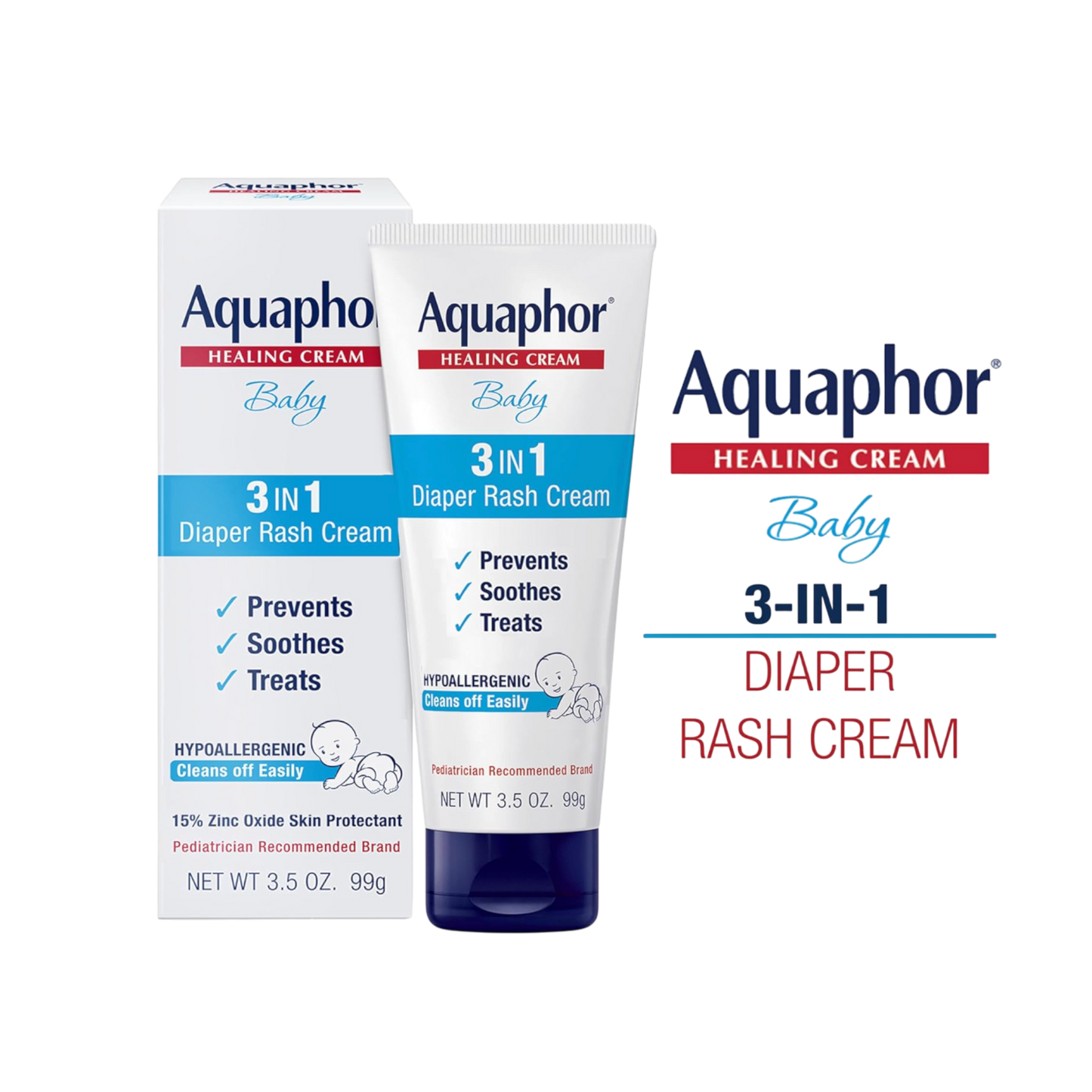 Crema para sarpullido del pañal del bebé Aquaphor