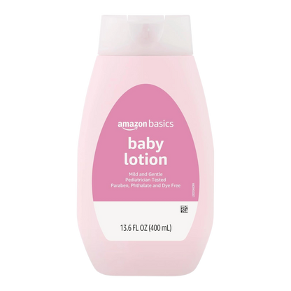 Amazon Basics Loción para bebé, suave y delicada, ligeramente perfumada