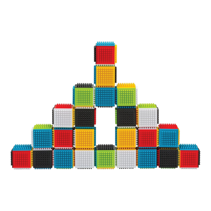 Infantino, Bloques para presionar y fijar para el desarrollo sensorial