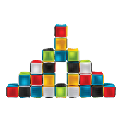 Infantino, Bloques para presionar y fijar para el desarrollo sensorial