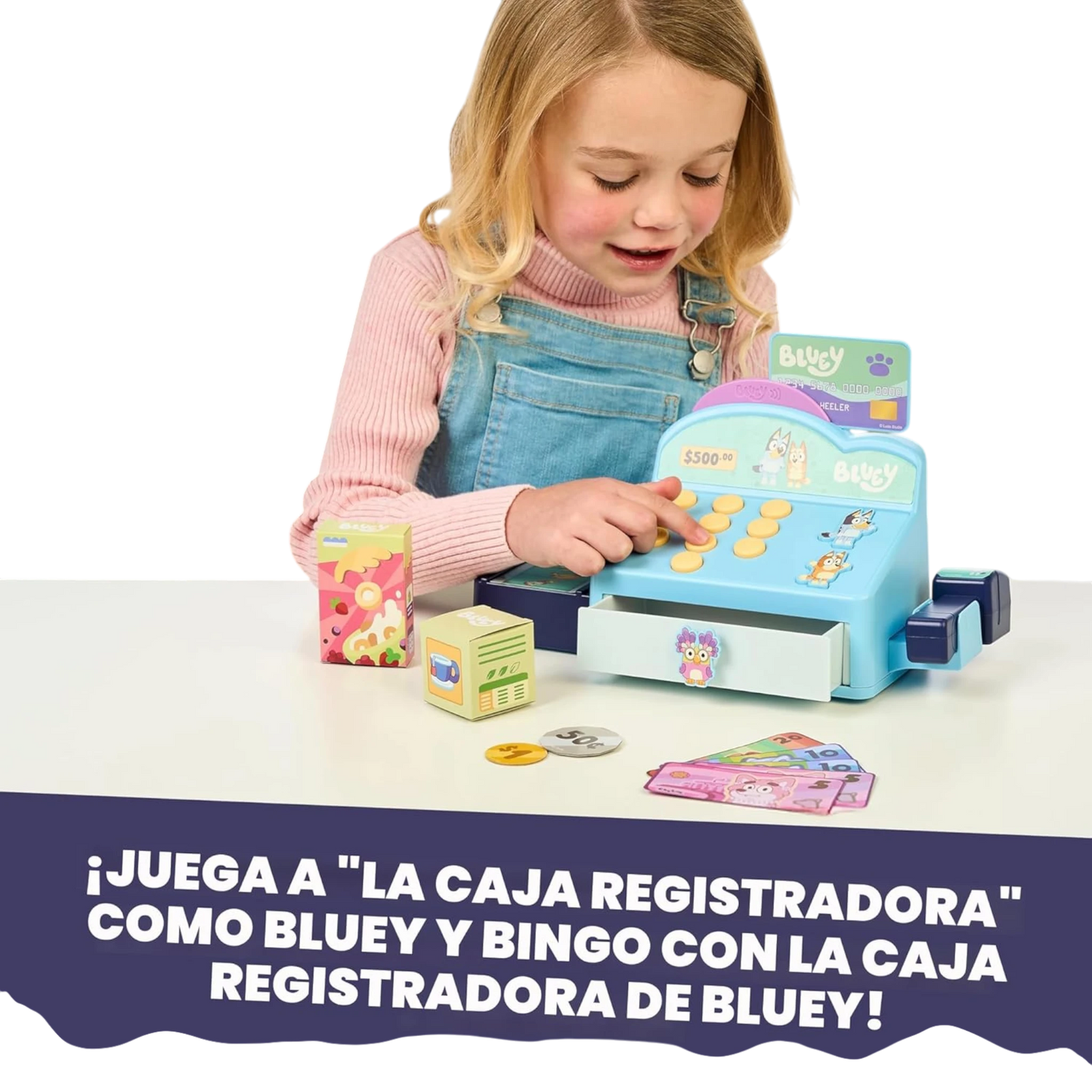Bluey Juego de Caja Registradora