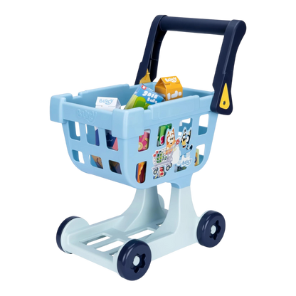 Carrito de compras Bluey, cesta de compras de juguete