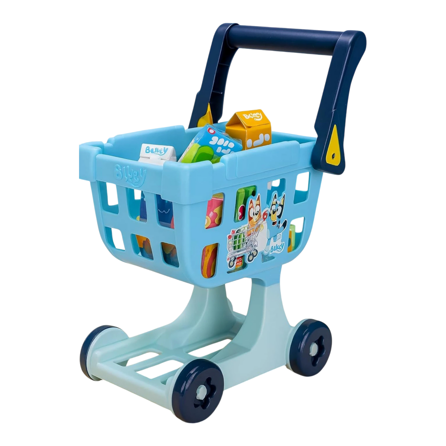 Carrito de compras Bluey, cesta de compras de juguete