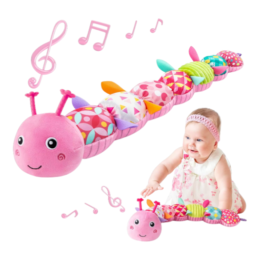 Oruga Sonajero- Almohada -Tummy Time