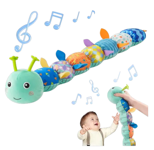 Oruga Sonajero- Almohada -Tummy Time