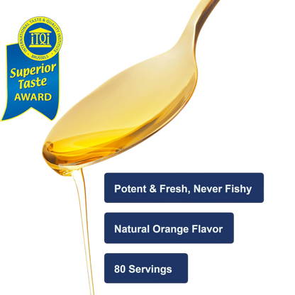 Carlson - El Mejor Aceite de Pescado para Niños, 800 mg de Omega-3