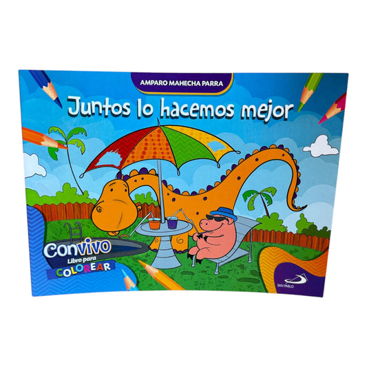 Libros para colorear - Juntos lo hacemos mejor