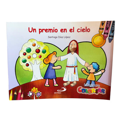 Libros para colorear - Un premio al cielo